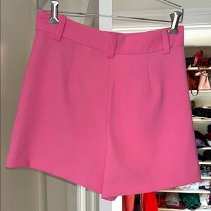 Zara High Waist Pink Women's Shorts